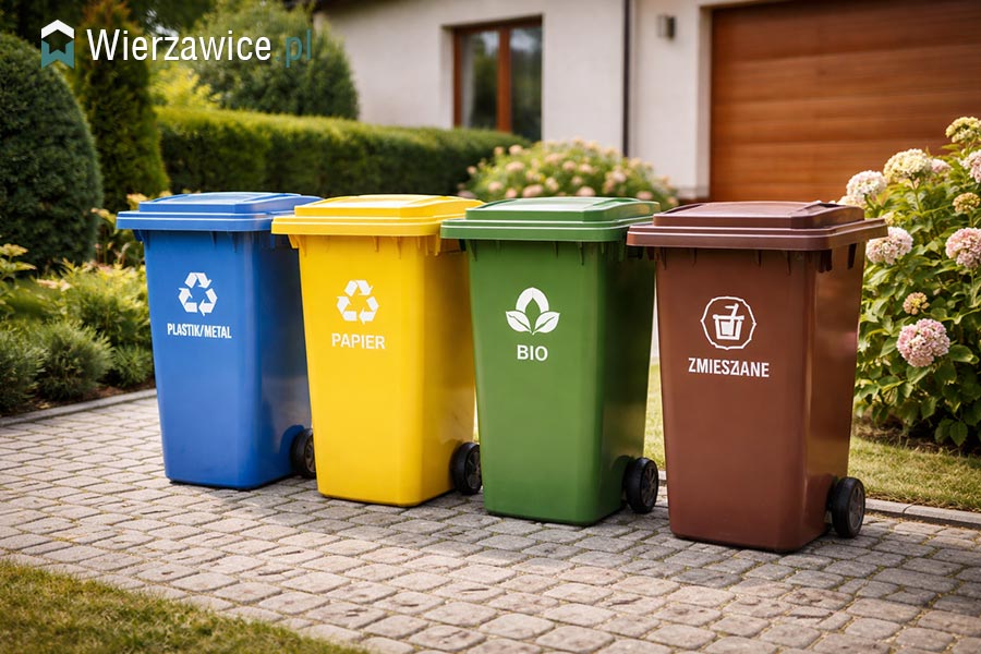 Harmonogram wywozu śmieci Wierzawice 2026