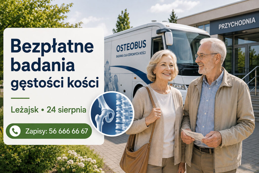 Bezpłatne badania kości w Leżajsku